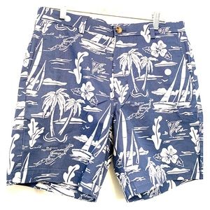 Vineyard Vines 7” Breaker Short Tropical Print 33